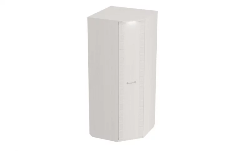 Шкаф угловой Элана №11 Бодега Белая/Сандал матовый Белый_0