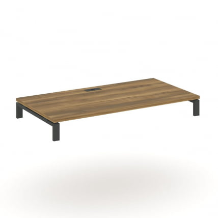 Стол надставка на две опорные тумбы CОНCЕПТ CН.ОСН-008 Сандал Янтарный Антрацит / CONCEPT CN.OSN-008_0