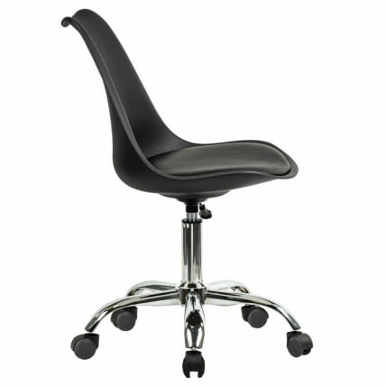 Офисное кресло БРАБИКС Еамес МГ-310 CХ экокожа Черный / BRABIX Eames MG-310 CH_3