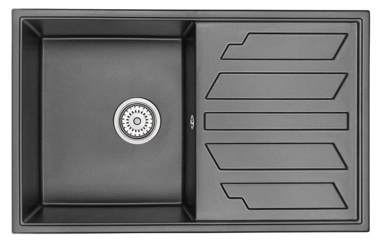 Кухонная мойка ГРАНУЛА 8002 Шварц / GRANULA_0