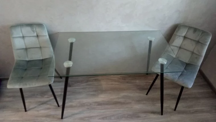 Стол УДТ 5003 Прозрачное стекло / UDT_1