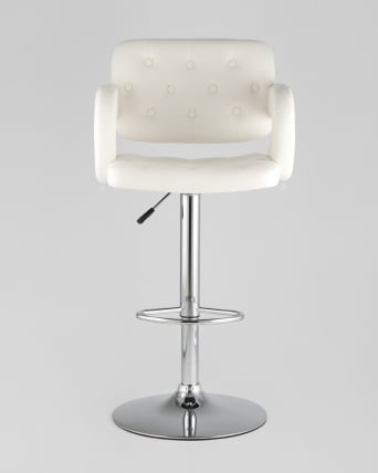 Барный стул Бентли ПУ-кожа Белый / PU-кожа_2