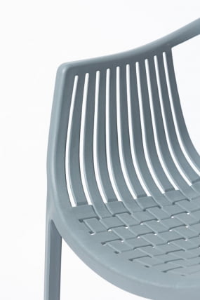 Стул пластиковый ЕСCАЛАТЕ Серый / ESCALATE_3