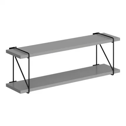 Полка навесная CОФФЕЕ СХ4-РОД Серый / COFFEE SH4-ROD_0