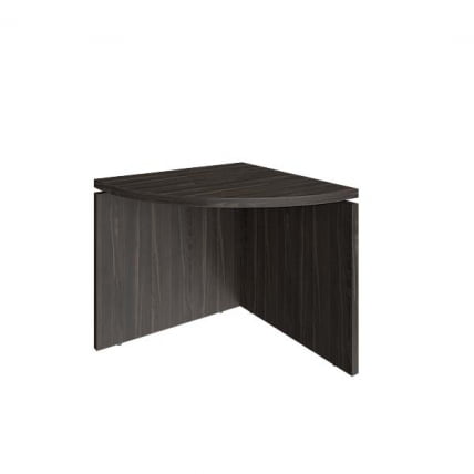 Элемент стола переговоров без опор ЙАЛТА ЛТ-СПУ Р Суар Темный / YALTA LT-SPU R_0