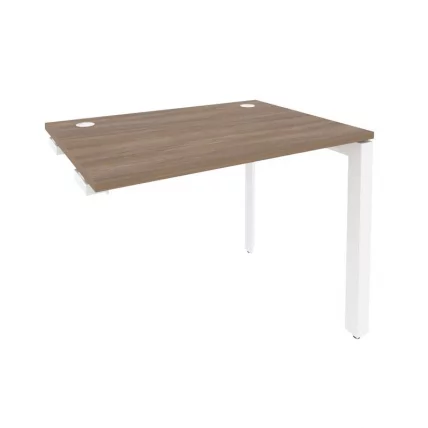 Стол-приставка на П-образном м/к к опорным элементам ОНИКС О.МП-СПР-1.7 Дуб Аризона/Белый / ONIX O.MP-SPR-1.7_0