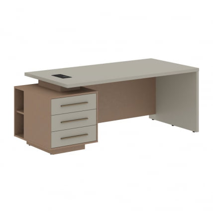 Стол руководителя левый ВЕЛИОН ВCТ 2090 Л Аметист Кобра / VELION VCT L_0