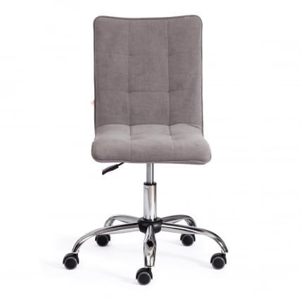 Кресло офисное ЗЕРО СС флок , серый, 29 / ZERO_4