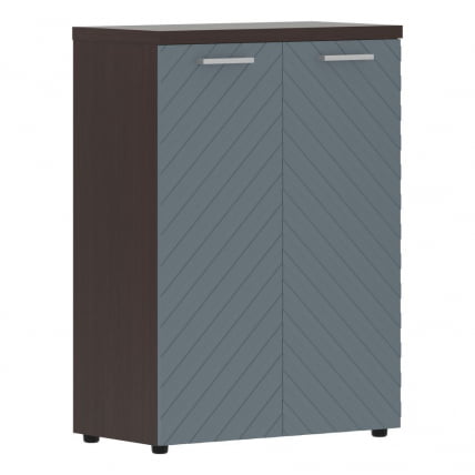 Шкаф с глухими средними дверьми и топом Торр ЛУКС ТЛМC 85.1 Венге Магия Серо-голубой / Torr LUX TLMC_0