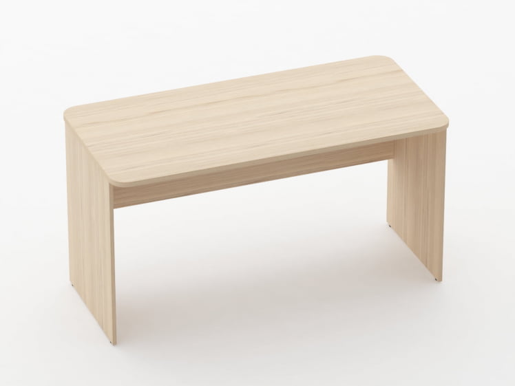 Стол прямой Глассй 1.10.14 Орех / Glassy_0