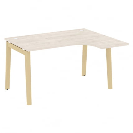 Стол эргономичный правый ОНИКС ВООД ОВ.СА-3(Р) Денвер Светлый/Светлый / ONIX WOOD OW.SA-3(R)_0