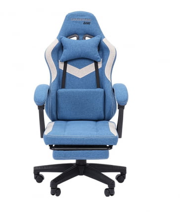 Кресло для геймеров CХАИРМАН ГАМЕ CХ26 Голубой-бежевый / CHAIRMAN GAME CH26_1