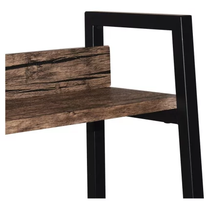 Стеллаж на металлокаркасе БРАБИКС ЛОФТ СХ-003 Мореный дуб / BRABIX LOFT SH-003_5