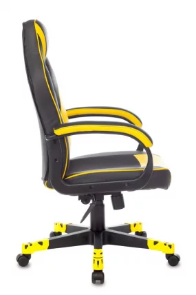 Геймерское кресло Зомбие ГАМЕ 17 Черный-желтый / Zombie GAME_2