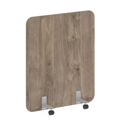 Перегородка на металлических опорах, на роликах Р-лине  ДП.Р-100-120 Тиквуд Темный / R-line DP.R-100-120_0