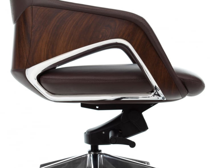 Кресло руководителя Бюрократ _ДЭО-2 Коричневый / _DAO-2_5