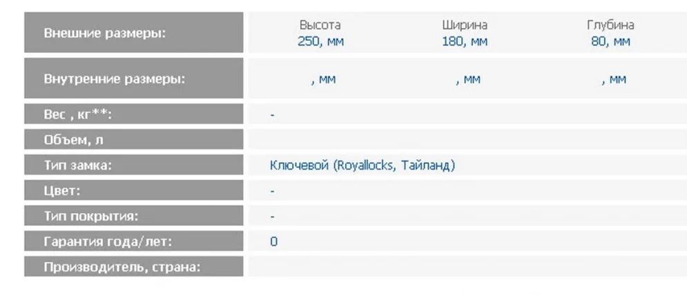 Шкафчик для ключей КБ-20 / KB-20_1