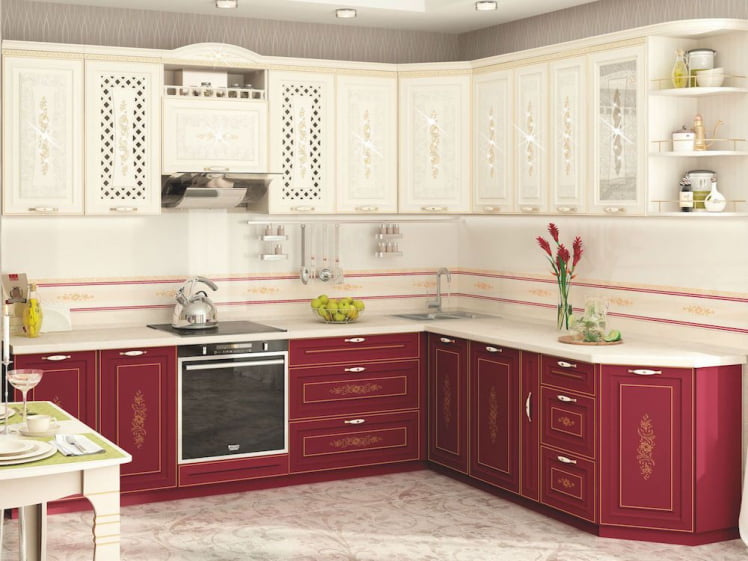 Стеновая панель высокоглянцевая СП 04 Виктория_1