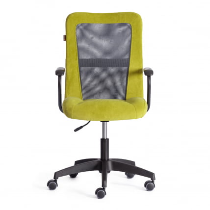 Кресло СТАФФ флок/ткань, олива/серый, 23/В-12 / STAFF 23/W-12_4