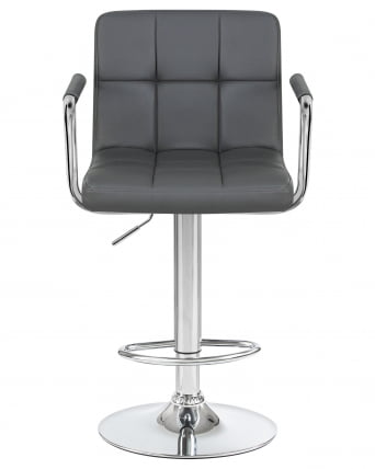 Стул барный ДОБРИН КРУГЕР АРМ Серый / DOBRIN KRUGER ARM_5