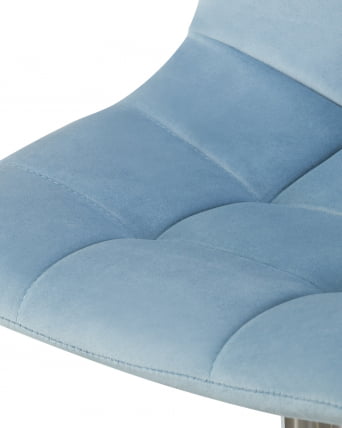 Стул барный ДОБРИН ТАИЛОР Пудрово-голубой велюр МДЖ9-74 / DOBRIN TAILOR MJ9-74_6