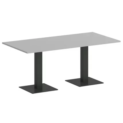 Стол прямоугольный ХОМЕ ОФФИCЕ ВР.СП-5-180.2 Серый/Антрацит металл / HOME OFFICE VR.SP-5-180.2_0