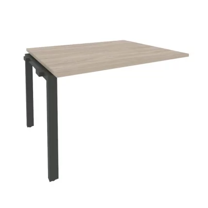Проходной наборный элемент переговорного стола ОНИКС О.МП-НПРГ-2 Дуб Аттик/Антрацит / ONIX O.MP-NPRG-2_0