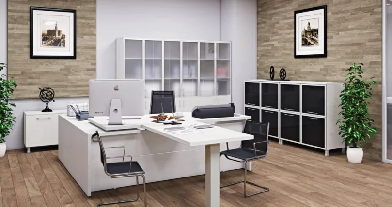 Кабинет для руководителя ЙАЛТА Снежная Патина / YALTA_0