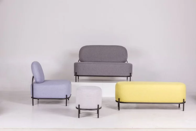 Пуф малый Гаваии Светл серый / Gawaii_2