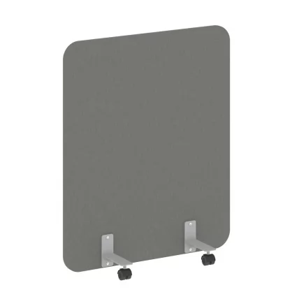 Перегородка на металлических опорах, на роликах Р-лине  ДП.Р-100-120 Металлик / R-line DP.R-100-120_0