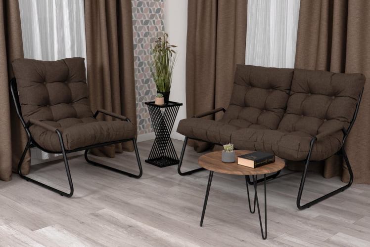 Диван Ерго/Эрго рогожка, коричневый, 3М7-147 / Ergo/Эрго_12