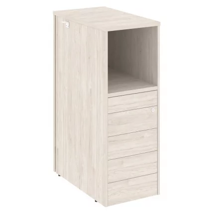 Тумба 5 ящиков ТИП-ОН завершающая, правая ОНИКС О.Р-ТВ-5ТИП(Р) Денвер Светлый / TIP-ON ONIX O.R-TV-5TIP(R)_0