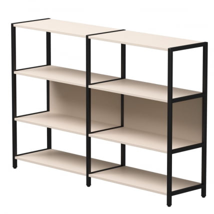 Набор стеллажных систем Еверпроф ЕВО №1 Кашемир Черный / Everprof EVO_0