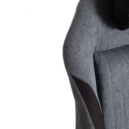 Кресло иВолф ткань, черный/серый / iWolf_21