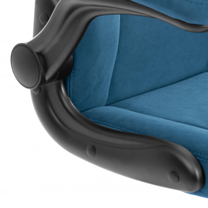 Кресло геймерское БАЗУКА металБЛ велюр, синий, 32 / BAZUKA metalBL_8