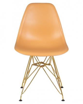 Стул обеденный ДОБРИН ДСР (ножки золотые, цвет персиковый (НКС-Й-06)) 4 шт / DOBRIN DSR (NX-Y-06))_6