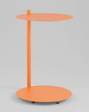 Журнальный столик Сиара металл оранжевый / Siara_4