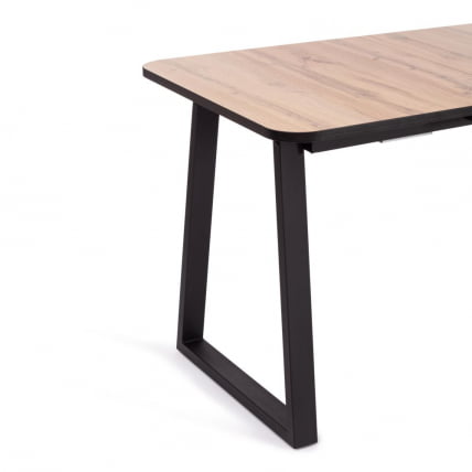 Стол МАЛТИДО Дуб Вотан/черный / MALTIDO_10