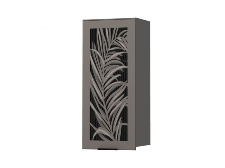 Шкаф с решеткой Грейс 105.23 левый Оникс Кубанит_0