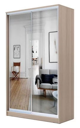 Шкаф-купе Хит-23-17-55 Ясень шимо светлый_0