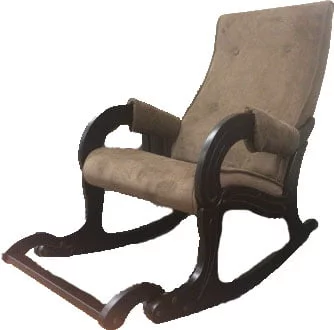 Кресло-качалка Модель 707 венге / Малта 17А / Malta 17A_0