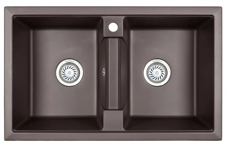 Кухонная мойка ГРАНУЛА 8101 Базальт / GRANULA_0