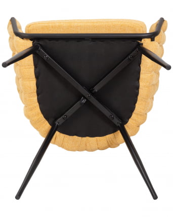 Стул обеденный ДОБРИН МАТИЛДЭ Желтая ткань ЛАР 275-8 / DOBRIN MATILDA LAR_9