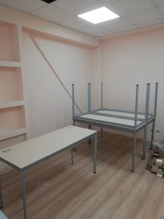 Стол прямой ИМАГО-С СП-3.1С клен алюминий / IMAGO-S СП-3.1S_2