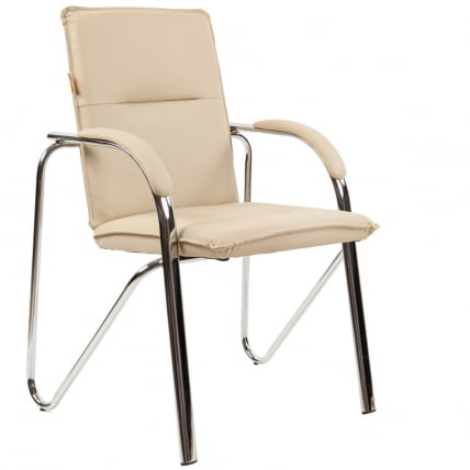 Комплект офисных кресел CХАИРМАН 851 экокожа Бежевый / CHAIRMAN_0