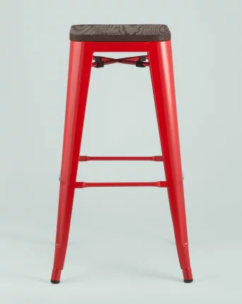 Стул барный ТОЛИКС ВООД Красный / TOLIX WOOD_3