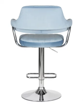Стул барный ДОБРИН CХАРЛЙ Пудрово-голубой велюр МДЖ9-74 / DOBRIN CHARLY MJ9-74_4