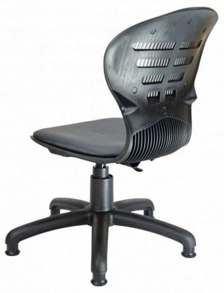 Кресло офисное РCХ 1120 ПЛ Блаcк Черное Серое / RCH PL Black_2