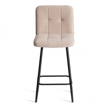 Полубарный стул Медео/Медео велюр, бежевый, 7, 42х56х102 см / Medeo/Медео_4