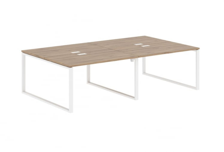 Бенч-система ЕДИС ЕКВСТ 2716 Дуб Денвер светлый Белый / EDIS EQWST_0